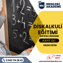 Diskalkuli Eğitici Eğitimi Sertifika Programı