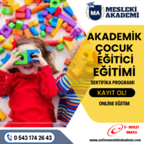 Akademik Çocuk Eğitici Eğitimi Sertifikası