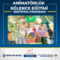 Animatörlük ve Eğlence Yönetimi  Sertifika Programı