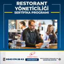 Restoran İşletmeciliği Eğitimi Sertifika Programı