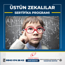 Üstün Zekalılar Eğitimi Sertifika Programı